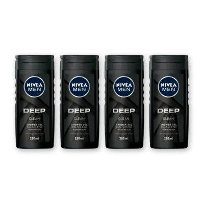 pdp-image-NIVEA Men deep clean shower gel 4-pack