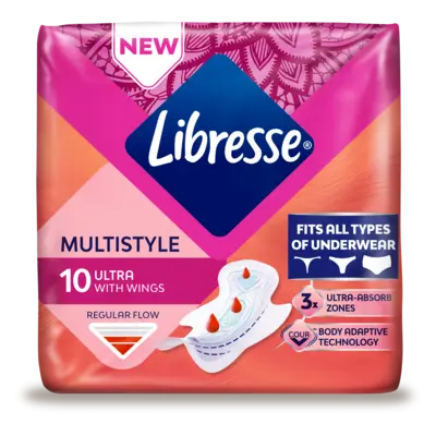 pdp-image-Libresse Ultra regular multistyle maandverband