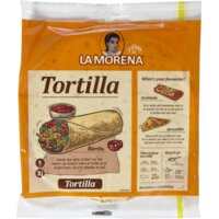Een afbeelding van La Morena Tortilla naturel XL