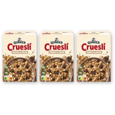 pdp-image-Quaker Cruesli cookies & cream 3-pack