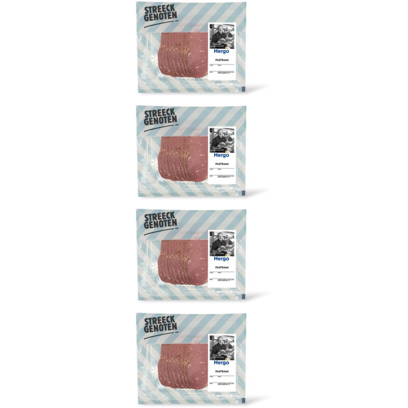 Streeckgenoten Pastrami 4-pack