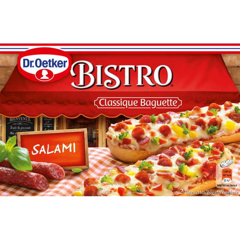 Een afbeelding van Dr. Oetker Bistro baguette salami