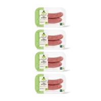 AH Biologisch Runderbraadworst 4-pack