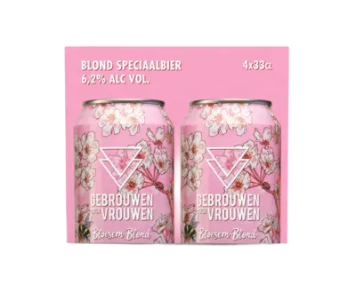pdp-image-Gebrouwen door vrouw Bloesem blond 4-pack