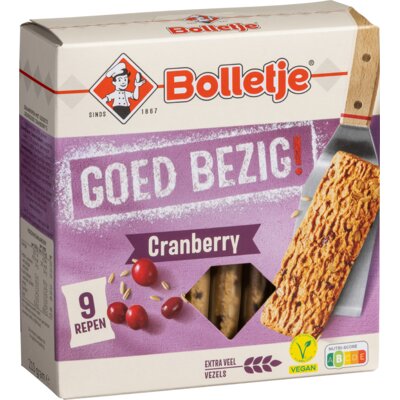 pdp-image-Bolletje Goed bezig graanrepen cranberry