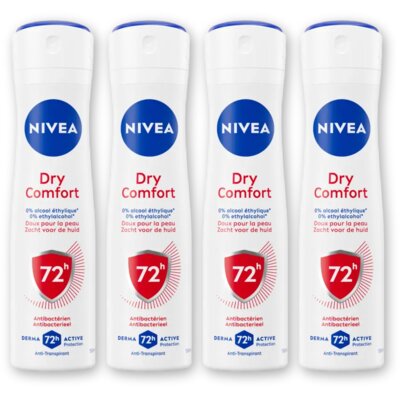pdp-image-NIVEA Dry comfort anti-transpirant spray 4-pck