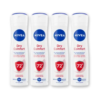pdp-image-NIVEA Dry comfort anti-transpirant spray 4-pck