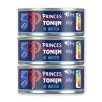 Princes Tonijnstukken in water 3-pack
