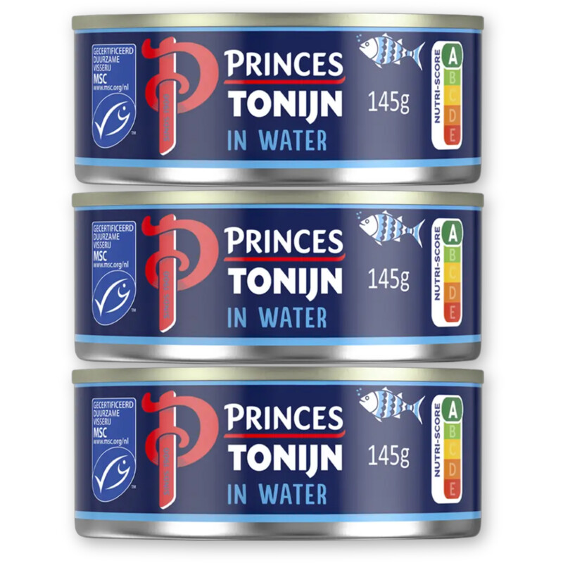 Princes Tonijnstukken in water 3-pack