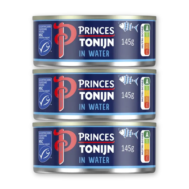 Princes Tonijnstukken in water 3-pack