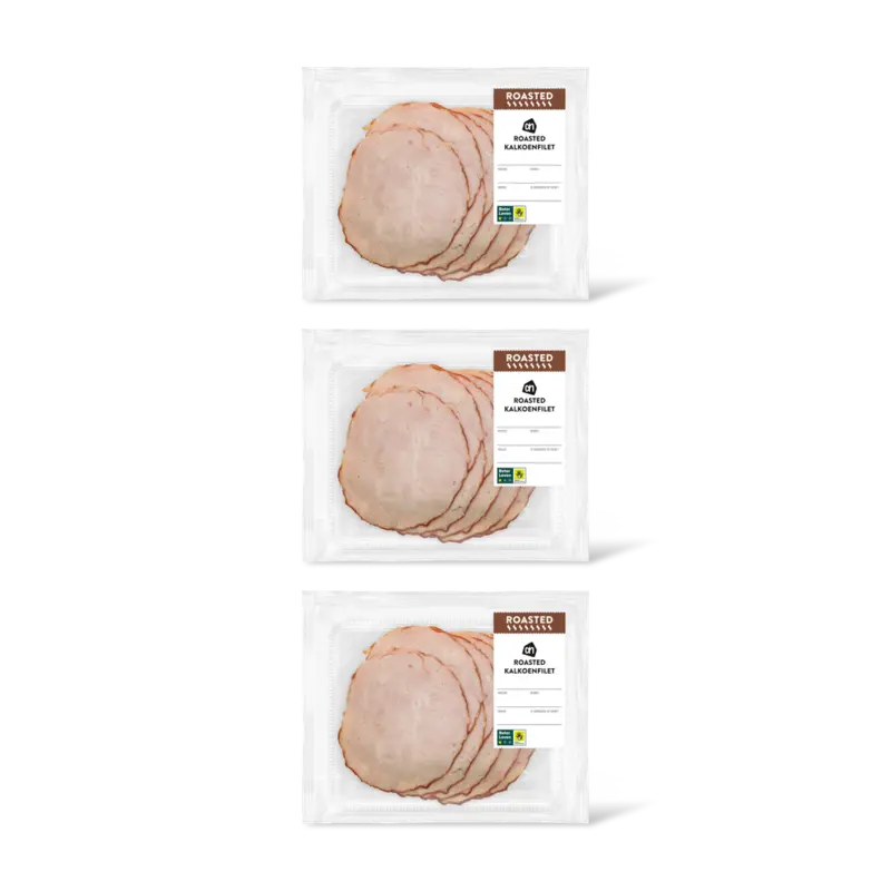AH Roasted kalkoenfilet 3-pack