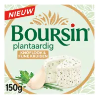 Boursin Plantaardig knoflook & fijne kruiden