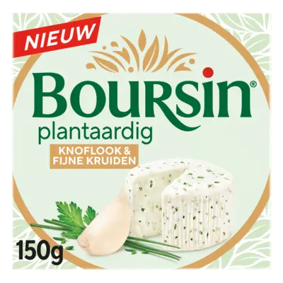 pdp-image-Boursin Plantaardig knoflook & fijne kruiden