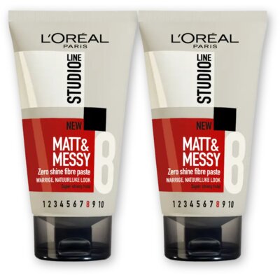 pdp-image-Studio Line Matt & Messy fibre paste 2-pack
