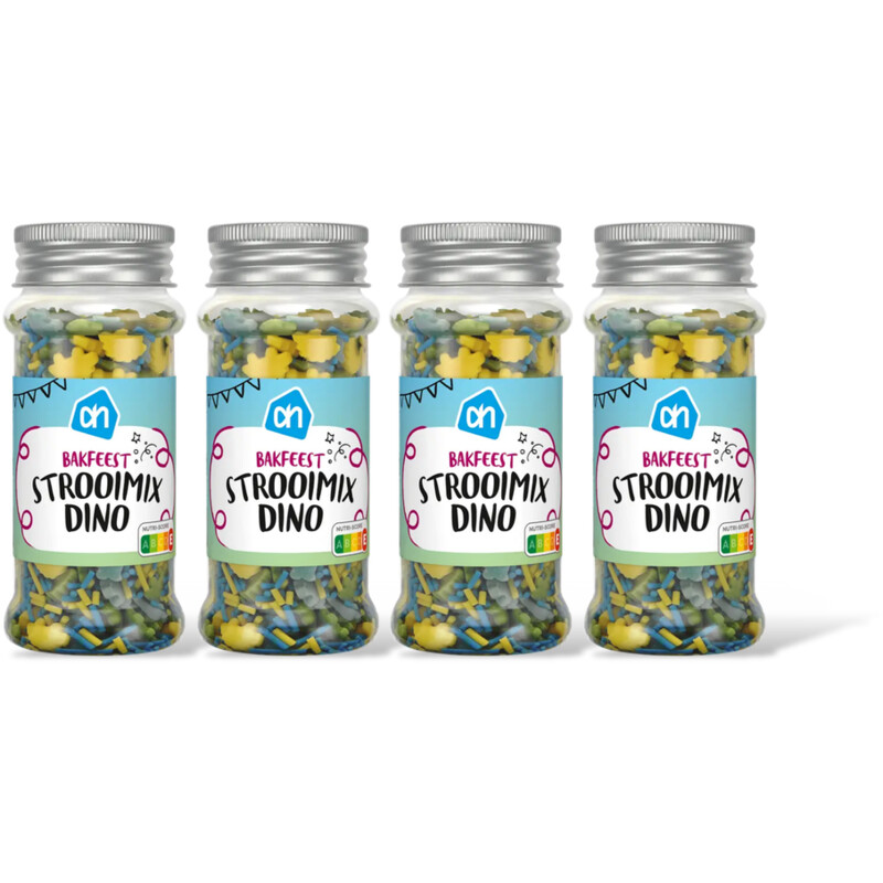 AH Bakfeest strooimix dino 4-pack