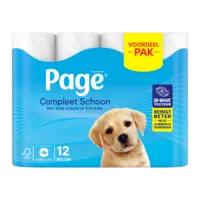 Page Compleet schoon toiletpapier voordeelpak