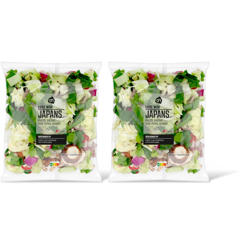 AH Luxe wok Japans 2-pack