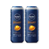 NIVEA Men sport douchegel 2-pack