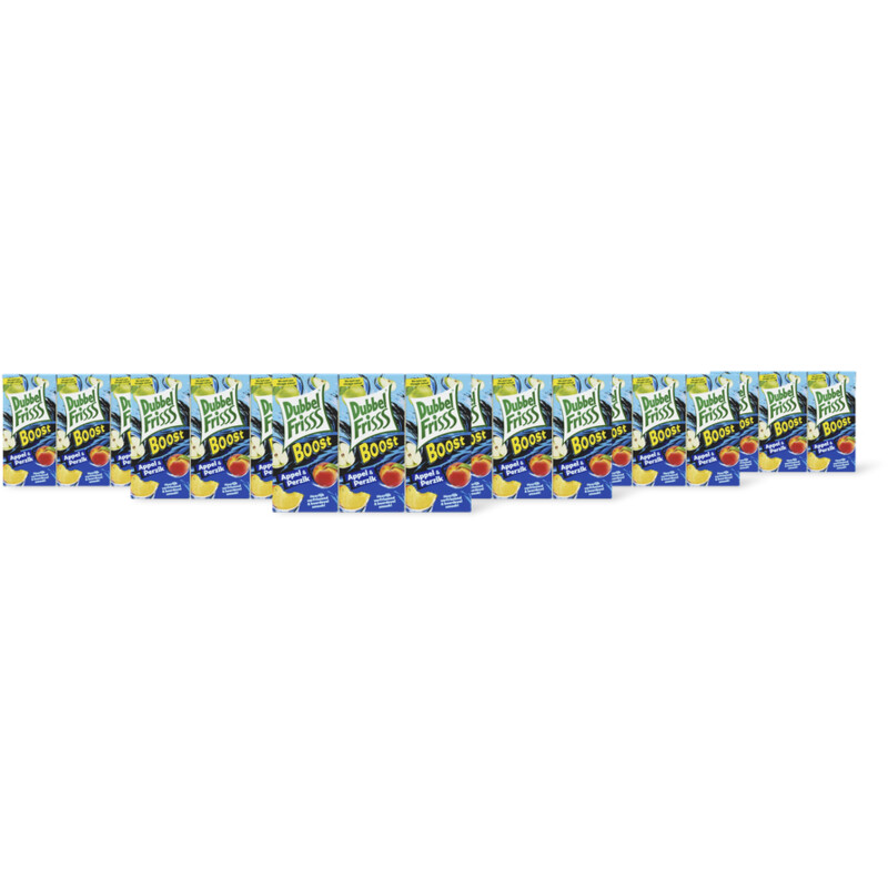 DubbelFrisss Boost appel & perzik 6-pack
