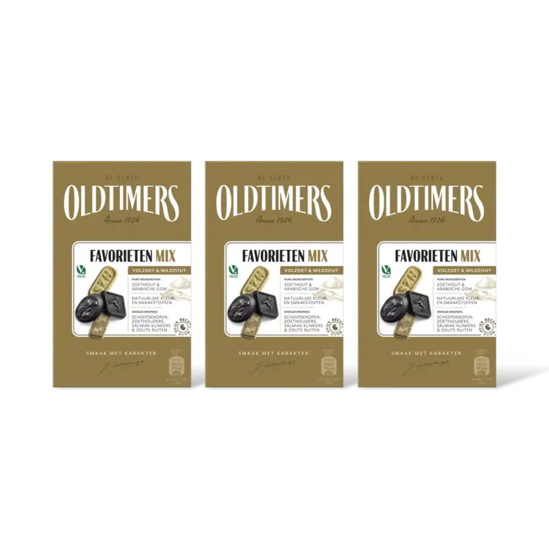 Oldtimers Favorieten mix 3-pack