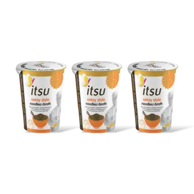 pdp-image-Itsu Satay style noodles & broth cup 3-pack