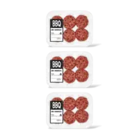 AH BBQ miniburger 3-pack