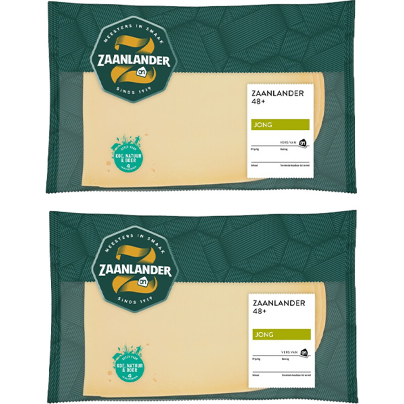 Een afbeelding van AH Zaanlander Jong 48+ plakken 2-pack