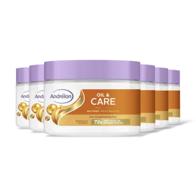 pdp-image-Andrélon Oil & care voedend crème masker 6-pack