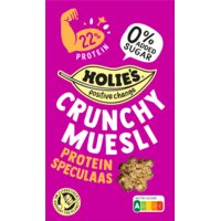 Een afbeelding van Holie's Crunchy muesli protein speculaas