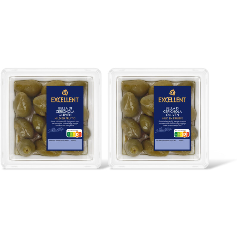 AH Excellent Bella di Cerignola olijven 2-pack