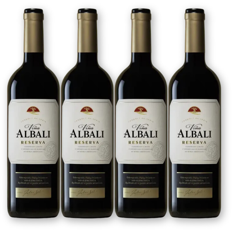 Viña Albali Viña Albali Reserva 4 flessen