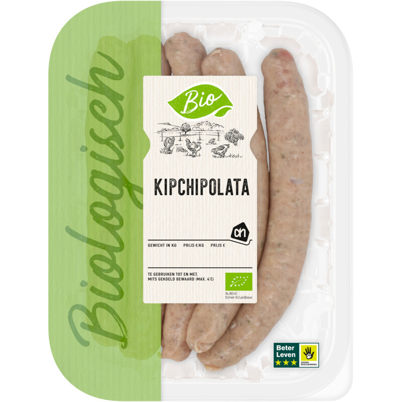 Een afbeelding van AH Biologisch Kipchipolata