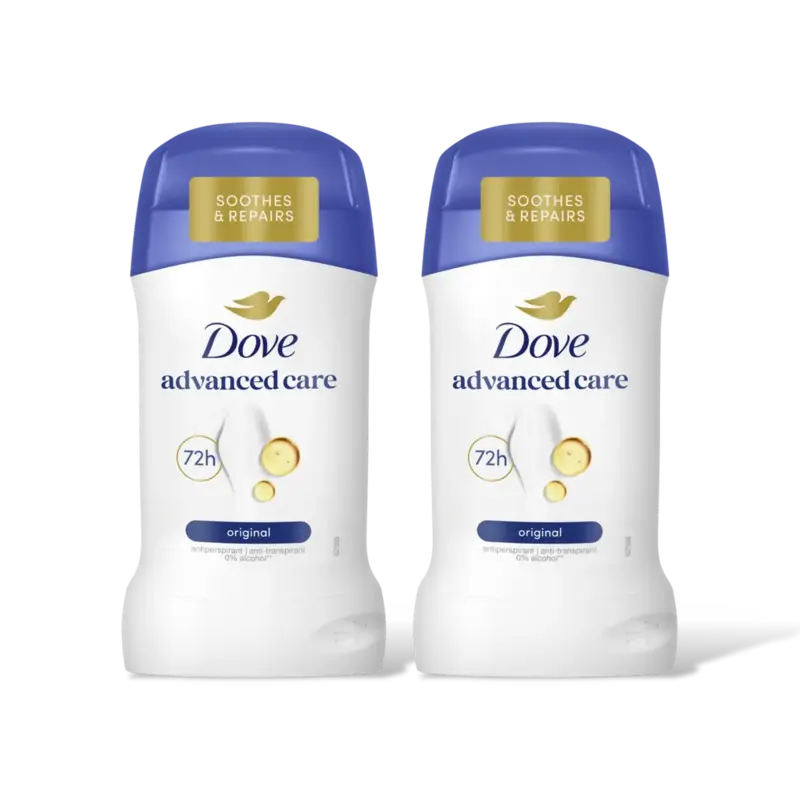 Dove Original stick 2-pack