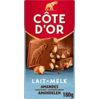 Côte d'Or Reep melk gekarameliseerde amandelen