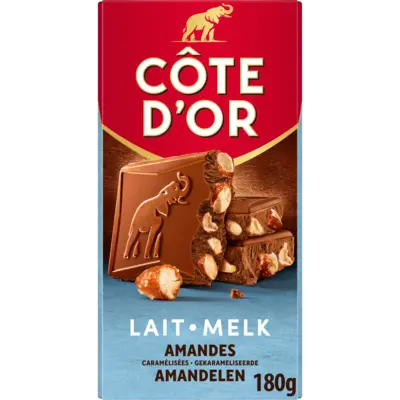 pdp-image-Côte d'Or Reep melk gekarameliseerde amandelen