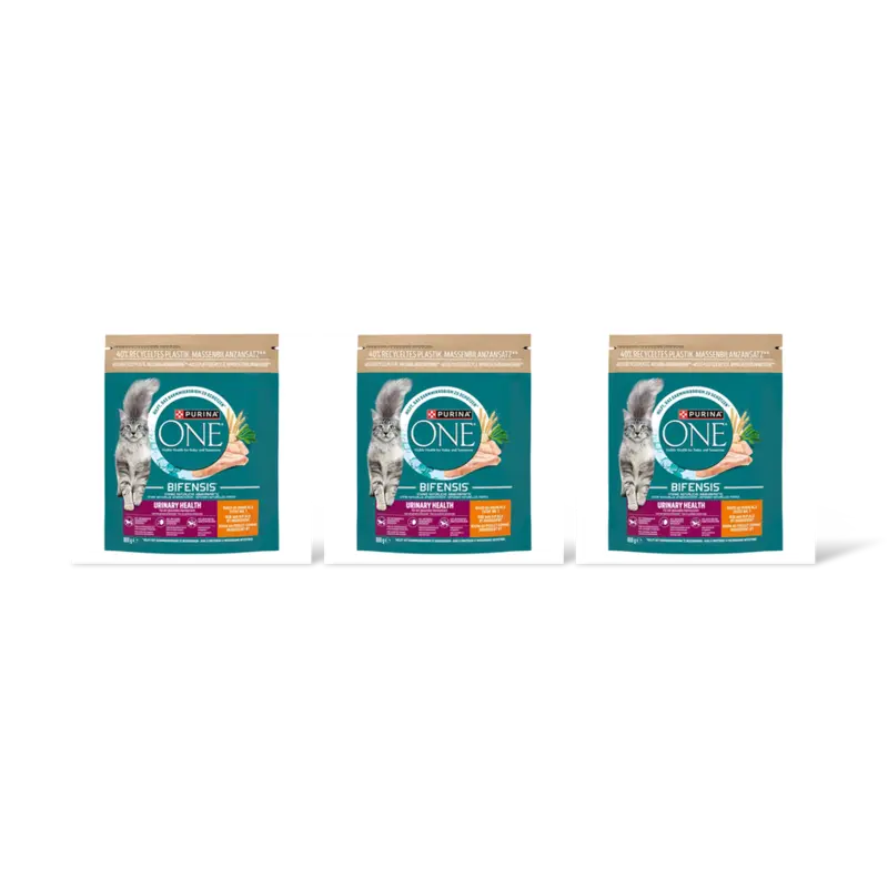 Purina ONE Urinary care rijk aan kip 3-pack