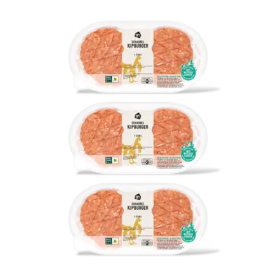 pdp-image-AH Scharrel kipburger 2 stuks 3-pack