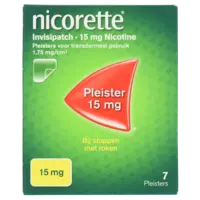 Nicorette Nicotine invisipatch pleister 15mg