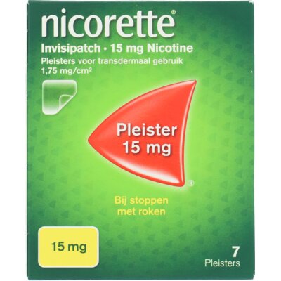 pdp-image-Nicorette Nicotine invisipatch pleister 15mg