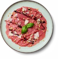 Een afbeelding van AH Vakslager Black angus carpaccio