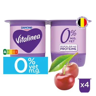 pdp-image-Danone Vitalinea yoghurt 0% kers 4x125 bel