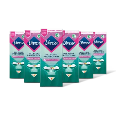pdp-image-Libresse All fluid protection extra long 6-pack