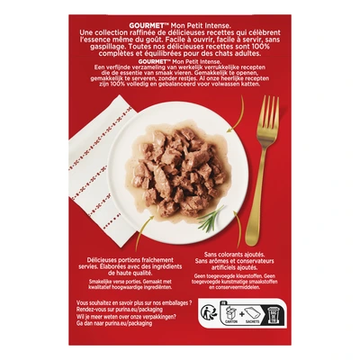 pdp-image-Gourmet Mon petit intense met tonijn zalm forel