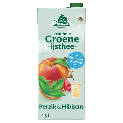 pdp-image-Van de Boom Troebele groene ijsthee perzik hibiscus