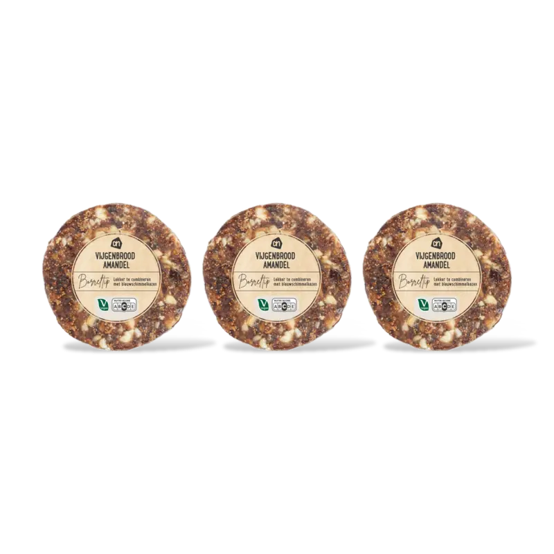Vijgenbrood met amandelen 3-pack