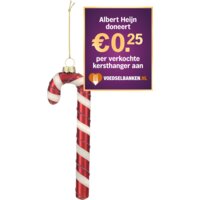 Een afbeelding van AH Excellent Glashanger candy cane