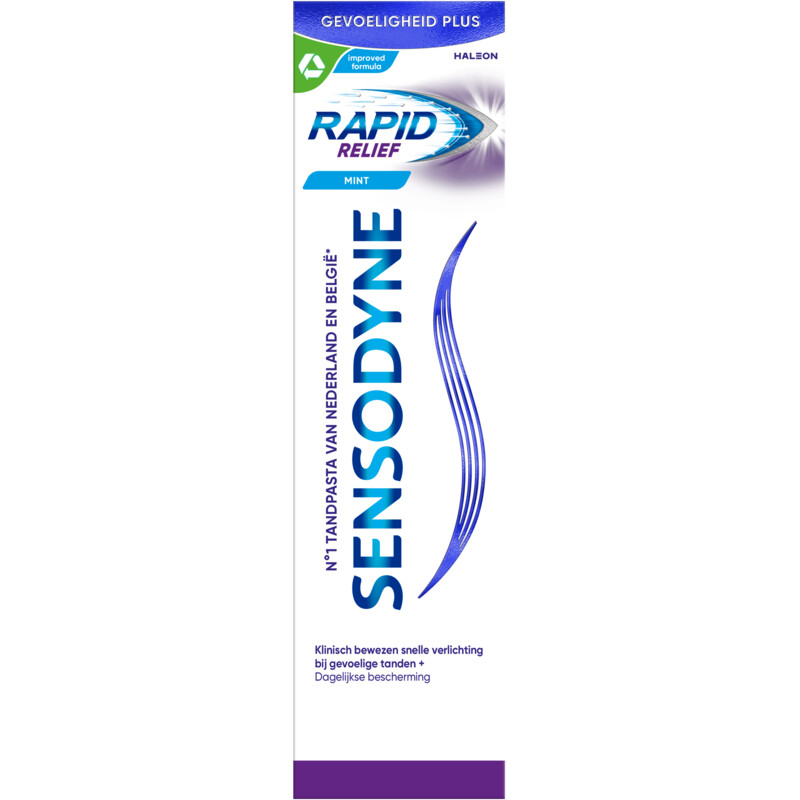 Een afbeelding van Sensodyne Rapid relief dagelijkse tandpasta