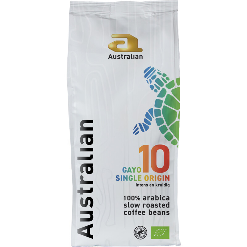 Een afbeelding van Australian Organic single origin gayo koffiebonen