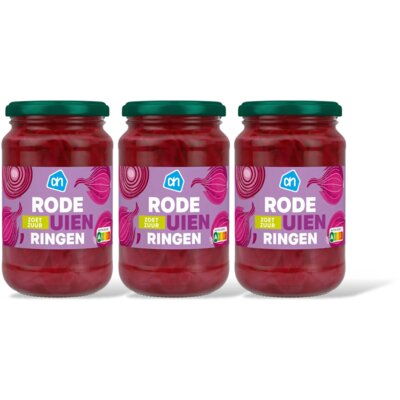 pdp-image-AH Rode uienringen zoetzuur 3-pack