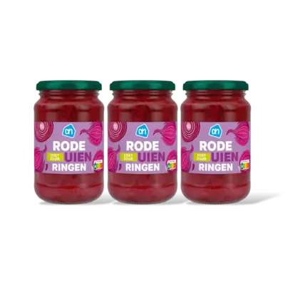 pdp-image-AH Rode uienringen zoetzuur 3-pack